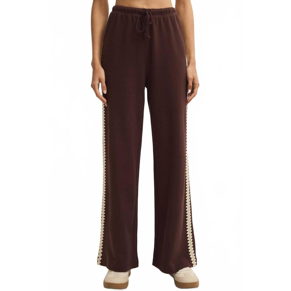 NEW Z SUPPLY take all sweatpant in chocolate cherry